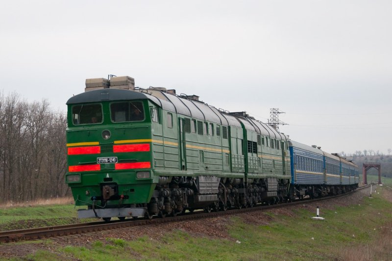 Тепловоз 2тэ116 1089