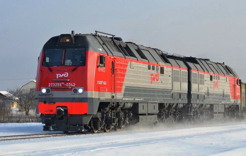 Магистральный грузовой тепловоз 2тэ25км