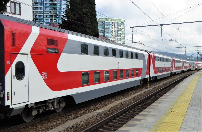 Италмас двухэтажные вагоны