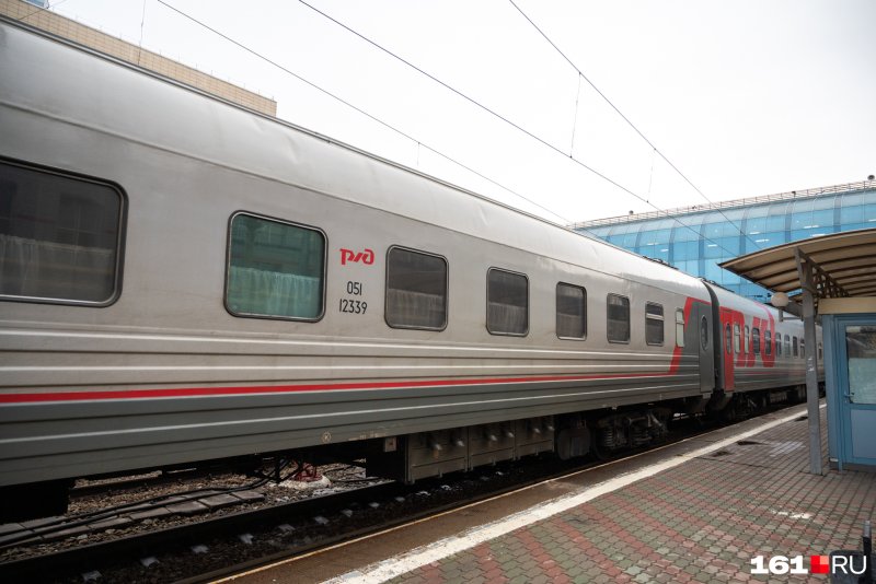 Двухэтажный поезд РЖД купе