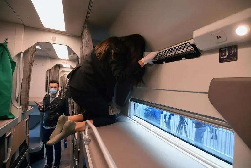 Двухэтажный поезд Краснодар