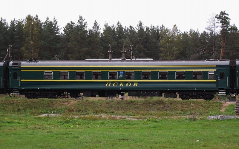 Псковский поезд Псков Москва
