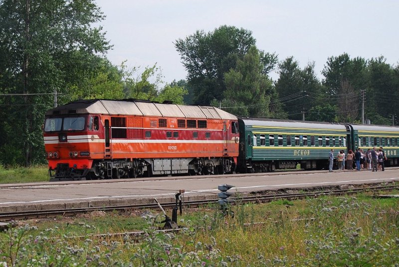 Псков Великие Луки поезд Великие Луки