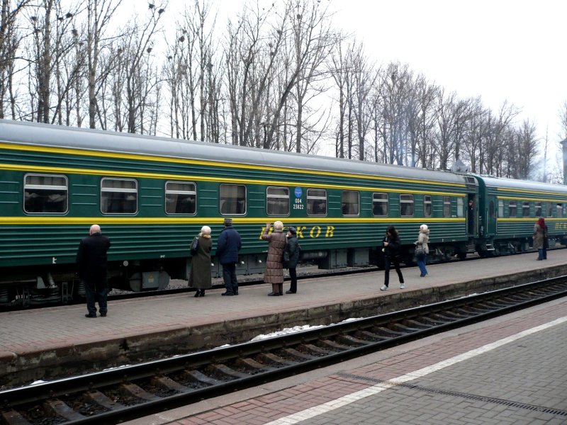 Псковский поезд Псков Москва