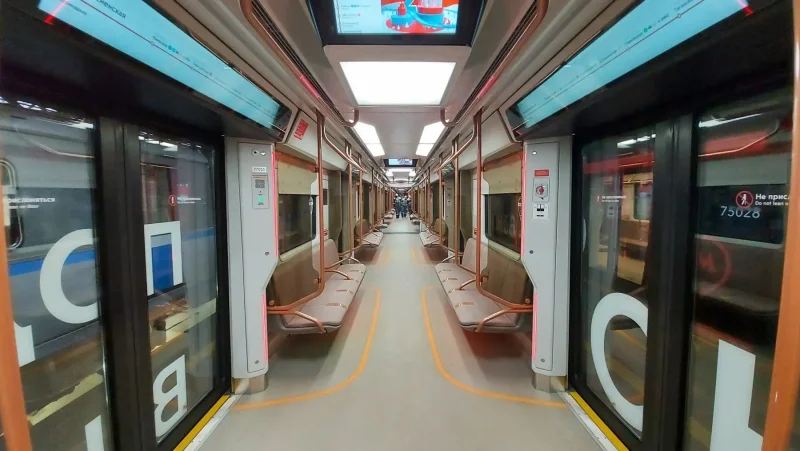 Вагон метро Москва 2020
