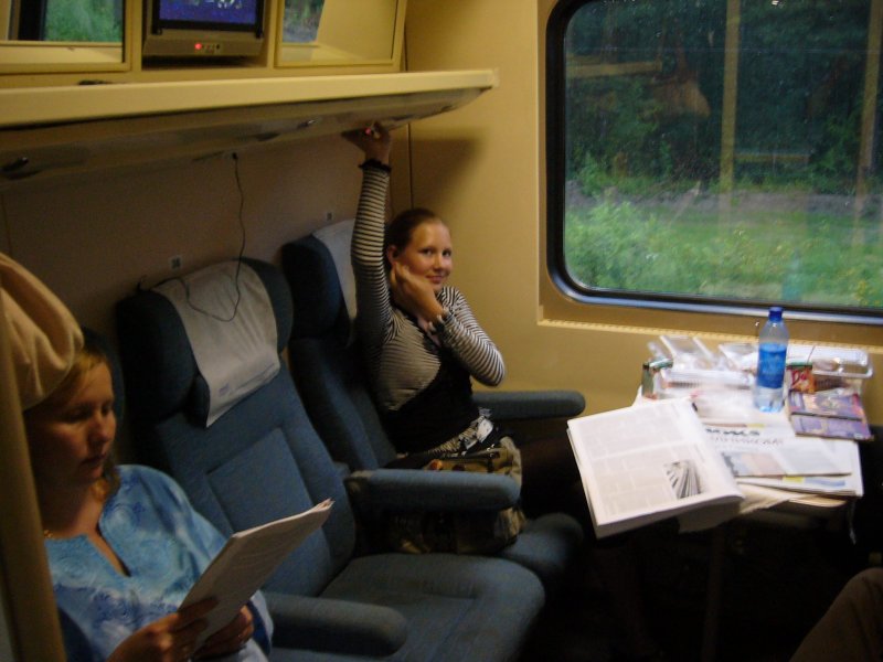 Amtrak Train вагон-салон (Superliner)