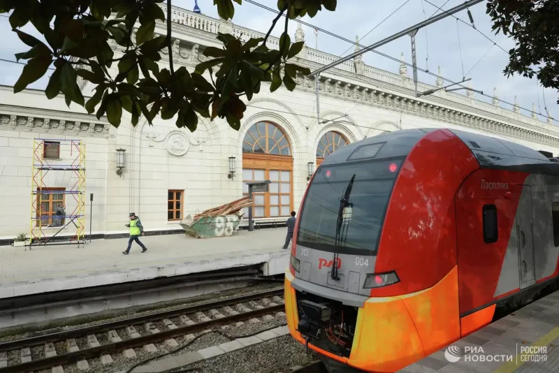 Поезд 642с Ростов-на-Дону Адлер