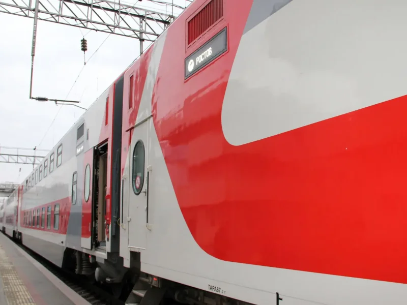 РЖД двухэтажные вагоны Сочи