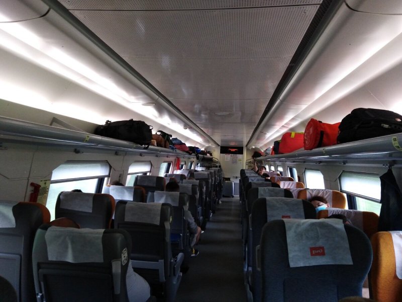 Сидячий вагон РЖД 2с