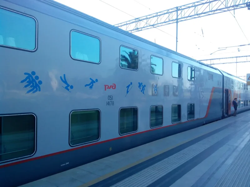 Двухэтажный поезд Ростов Сочи