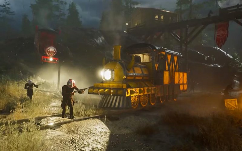 Паровозик хоррор