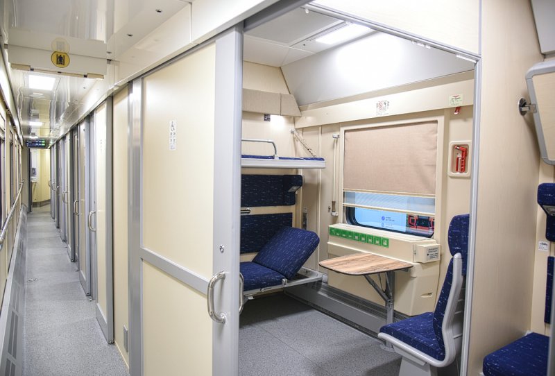 Плацкартный вагон РЖД