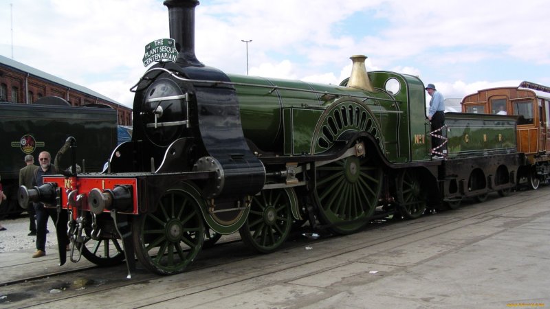 Паровоз GNR 4 2 2
