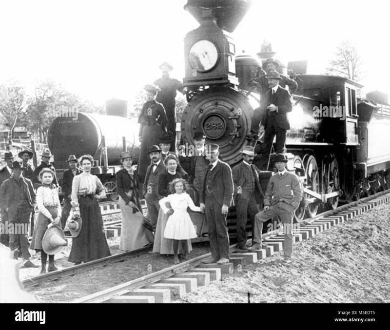 Железная дорога США 1910