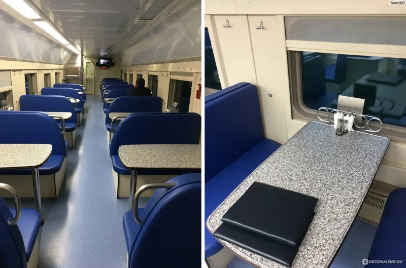 Двухэтажный поезд Мурманск Санкт-Петербург