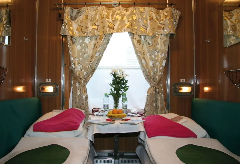 Купе Люкс вагона Герлиц