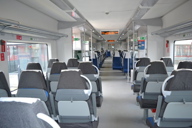 Поезд Ласточка вагон 2п