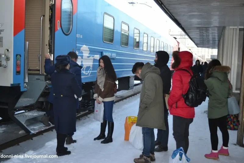 Поезд Деда Мороза Улан-Удэ