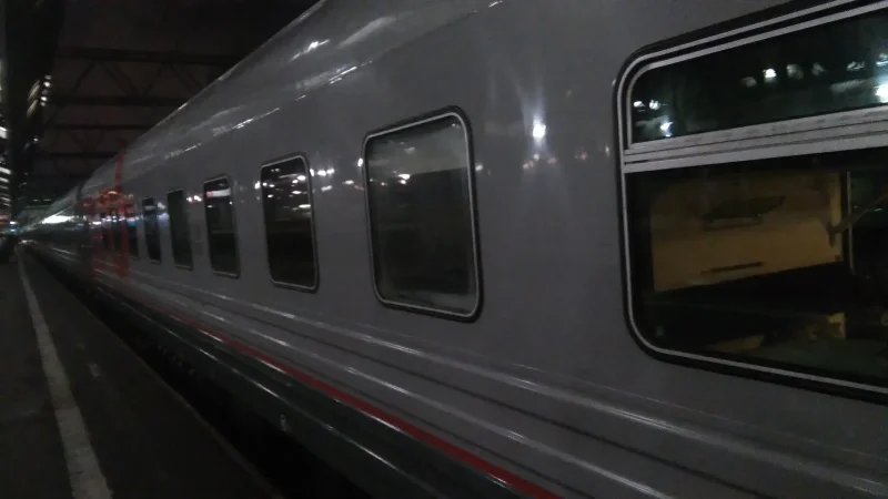 Поезд 028а Москва Санкт-Петербург