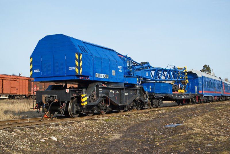 Железнодорожный кран ЕДК-500
