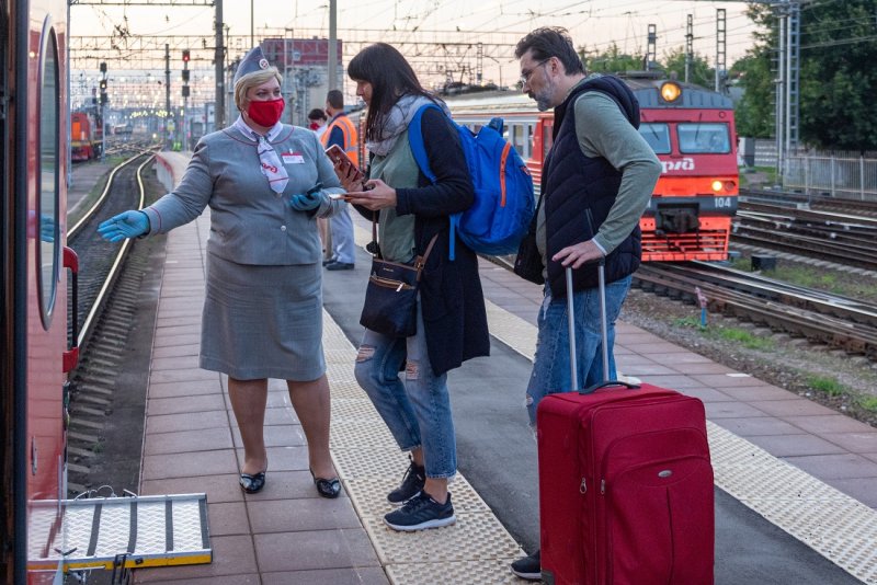 Посадка пассажиров