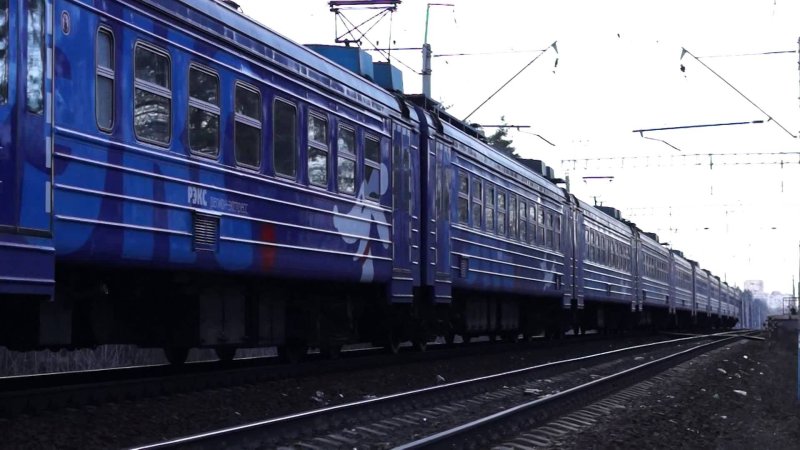 Туалет электропоезда эп2д