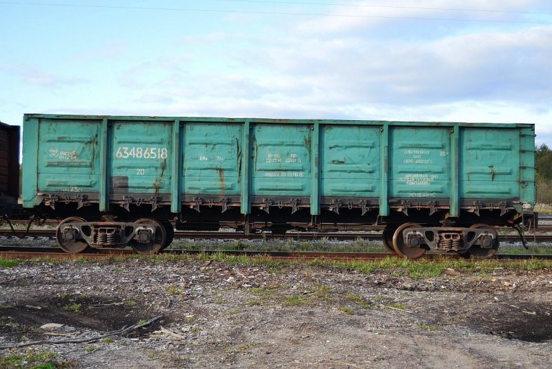 Bergs в-201 Крытый вагон