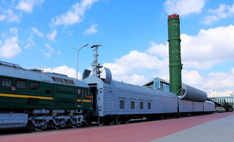 Железнодорожный ракетный комплекс Баргузин