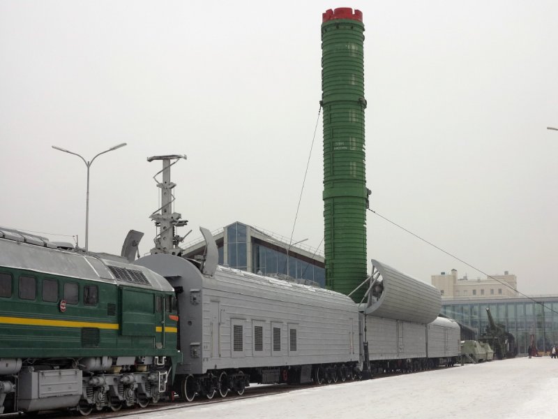 БЖРК - боевой Железнодорожный ракетный комплекс РТ-23уттх «молодец»