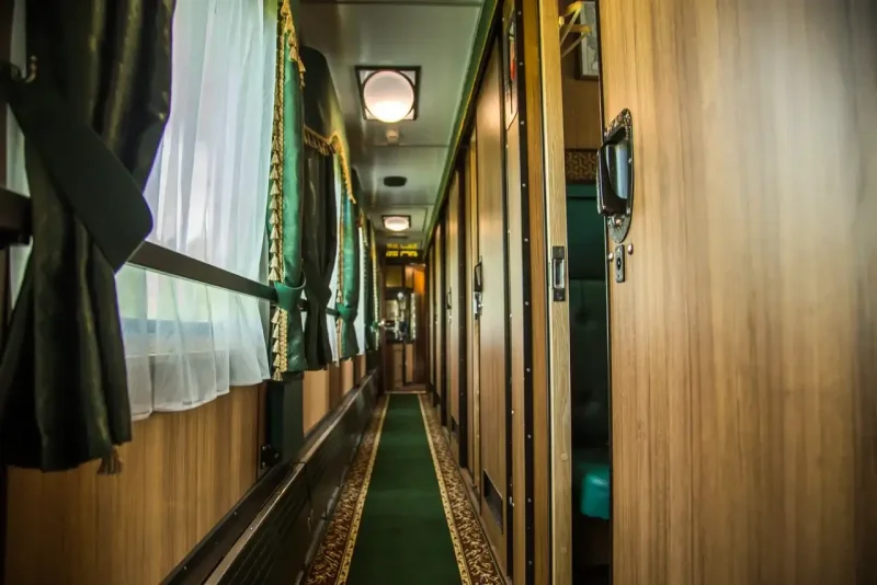 Ретро поезд Сортавала Рускеала