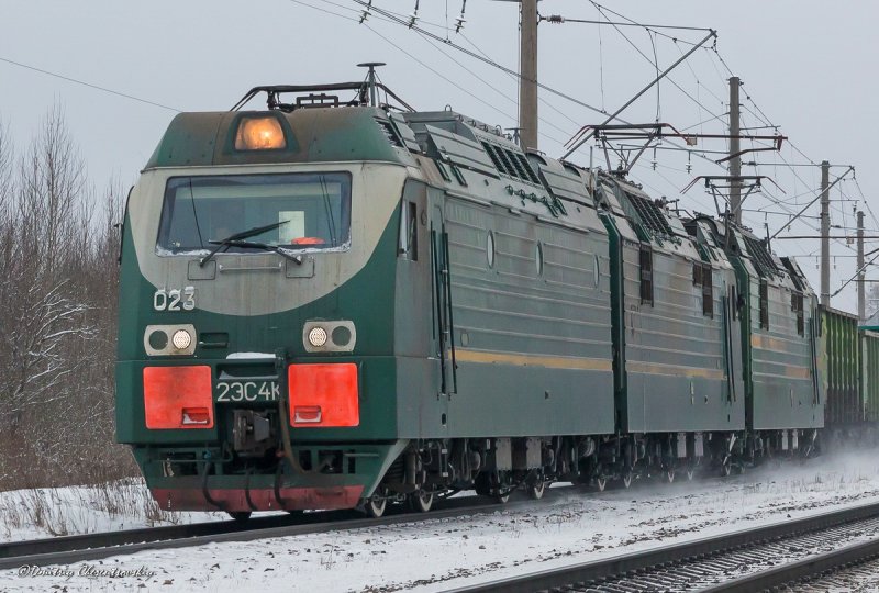 Электровоз 2с5к Ермак