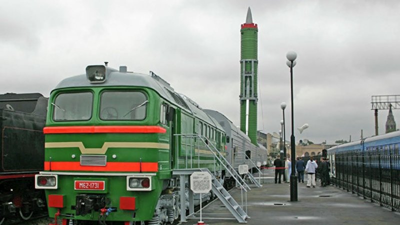 Железнодорожный ракетный комплекс Баргузин