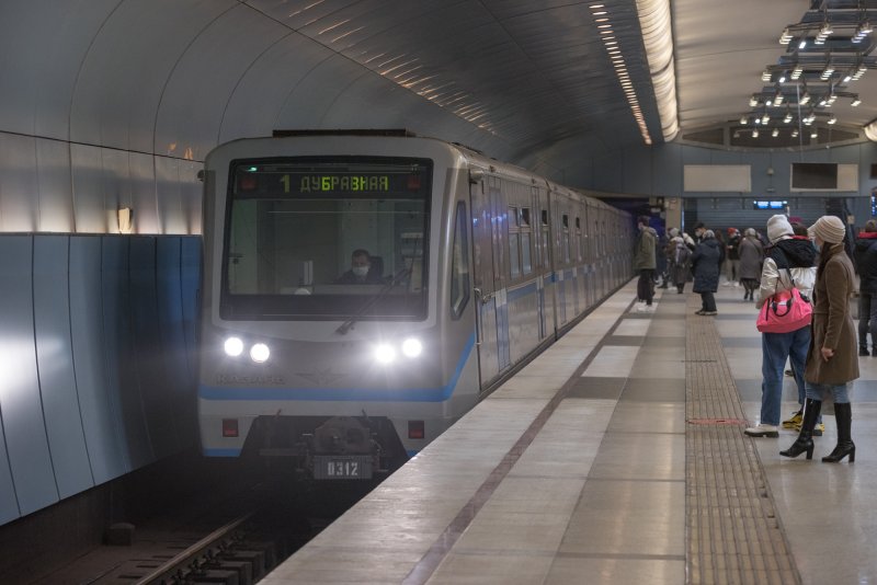 Метро Казань 2020 вагон