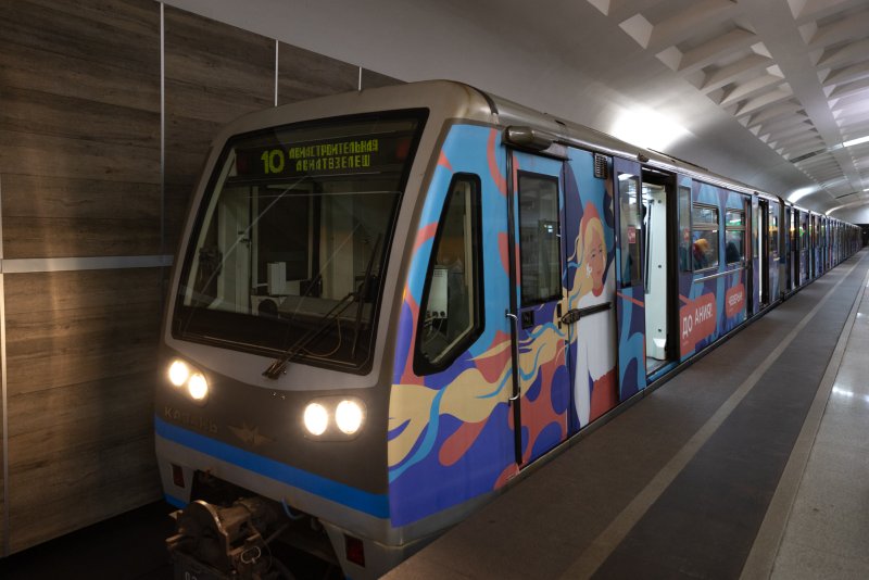 Метро Казань 2020 вагон