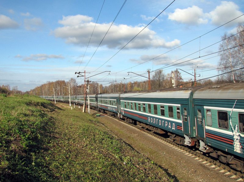 Поезд 052м Сура