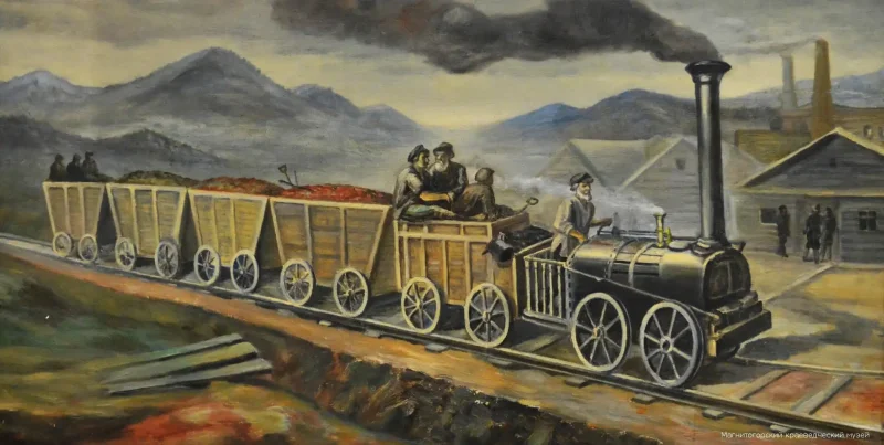 Паровоз е.а. и м.е. Черепановых (1834)