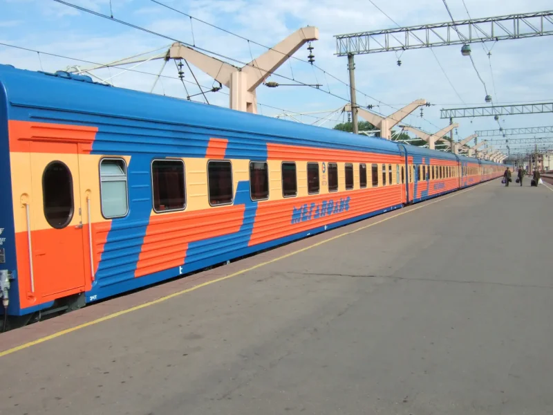Поезд 020 Мегаполис Москва Санкт-Петербург купе