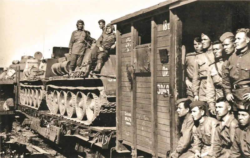 Эшелоны на фронт 1941