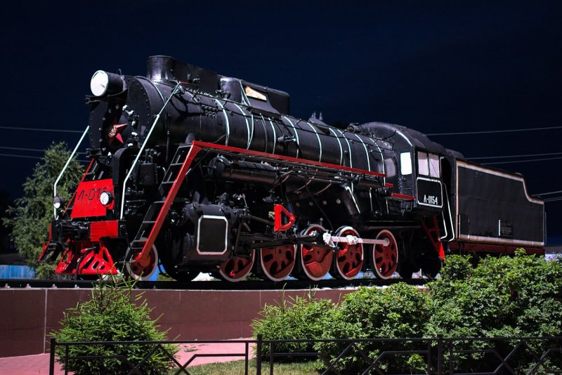 Локомотив поезд РЖД