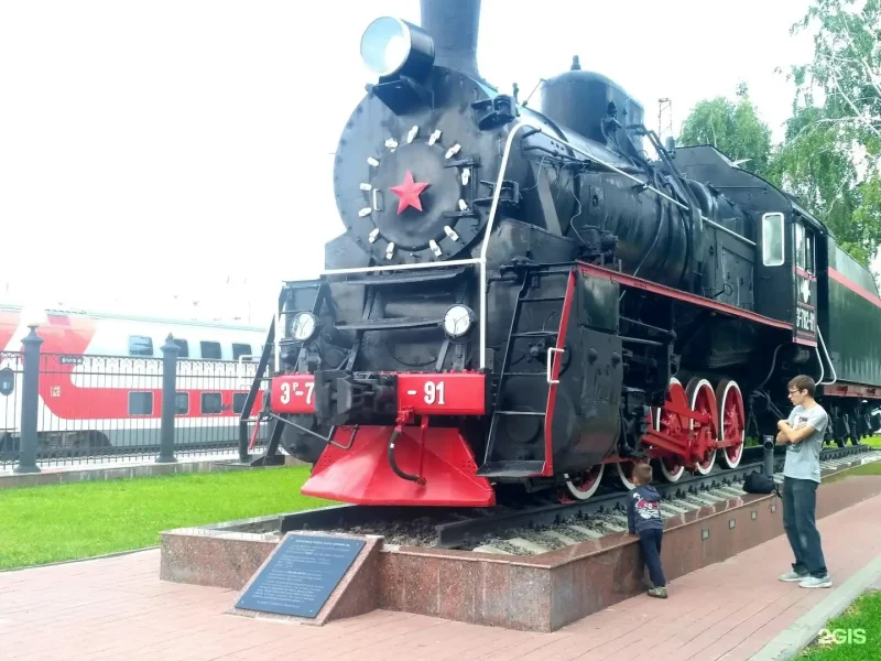 Тайшет памятник паровозу