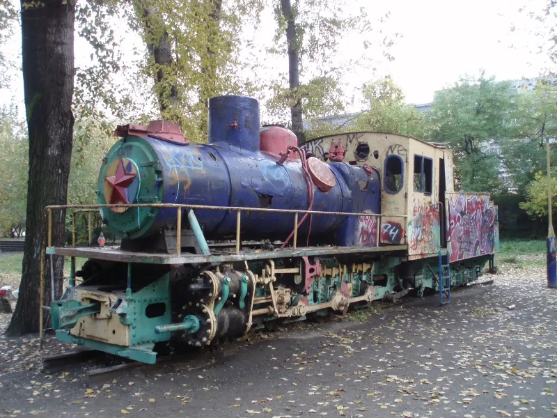 Узкоколейный паровоз к 157