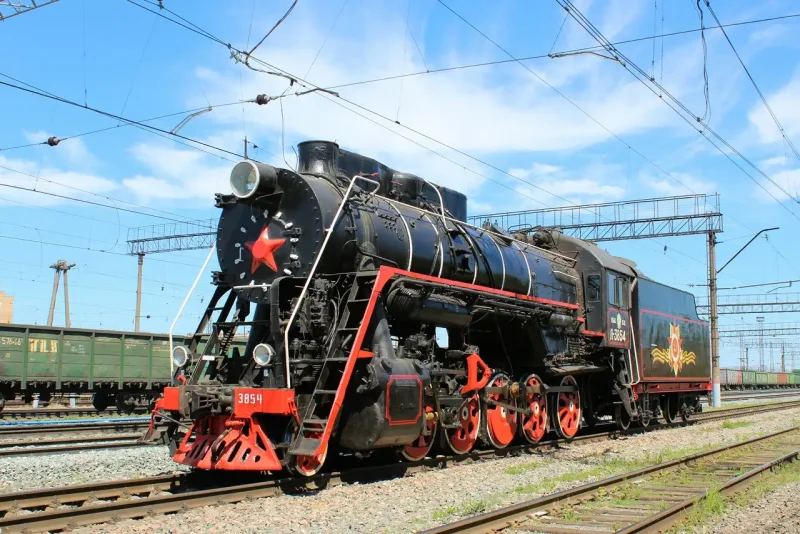 Легендарный паровоз