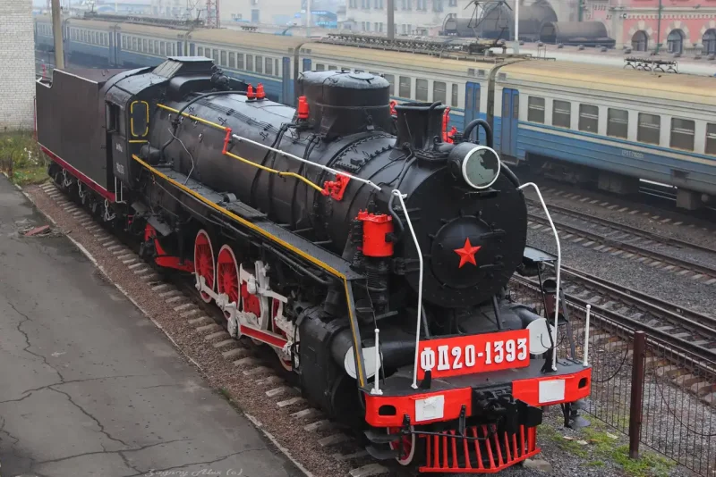 Паровоз порт Байкал Листвянка