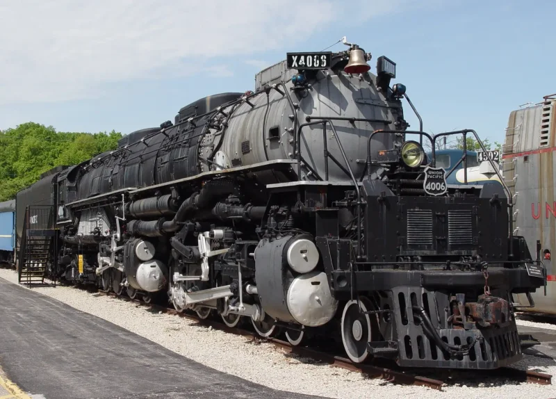 Самый мощный паровоз Union Pacific 4000 big boy