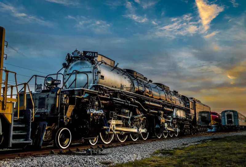 Самый мощный паровоз Union Pacific 4000 big boy