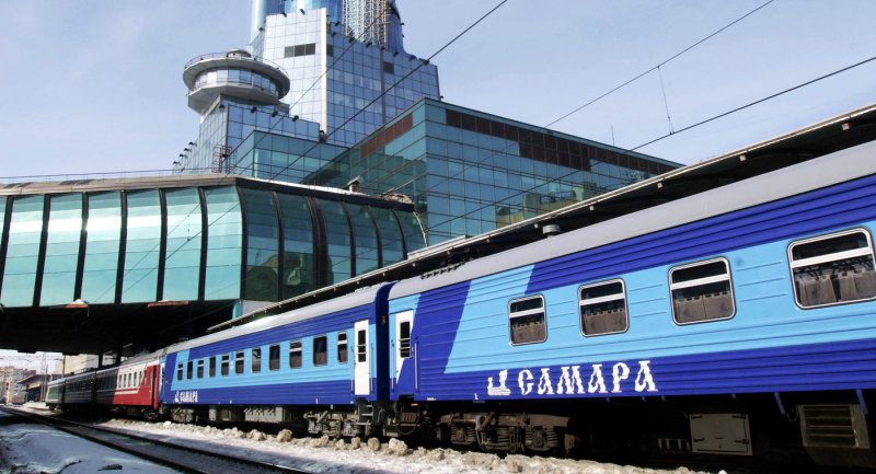 Поезд Ласточка Самара Тольятти