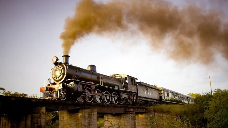 Парового Локомотива “Steam Wagon”