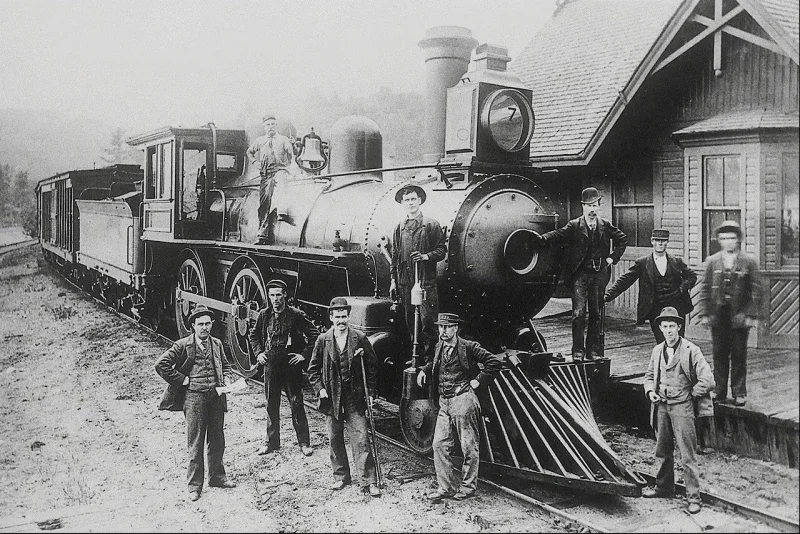 Железная дорога 1860 Англия