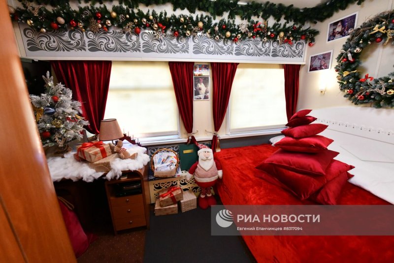 Паровоз Деда Мороза 2022 Волгоград