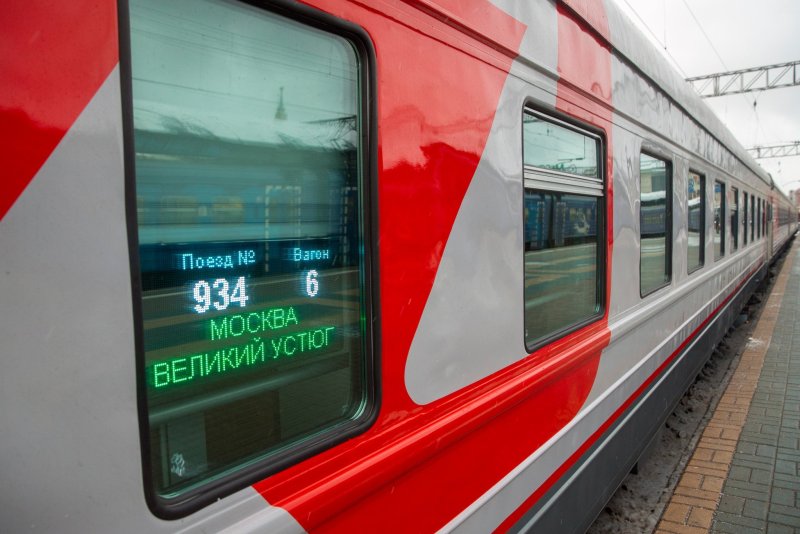 Новогодний поезд в Великий Устюг из Санкт-Петербурга